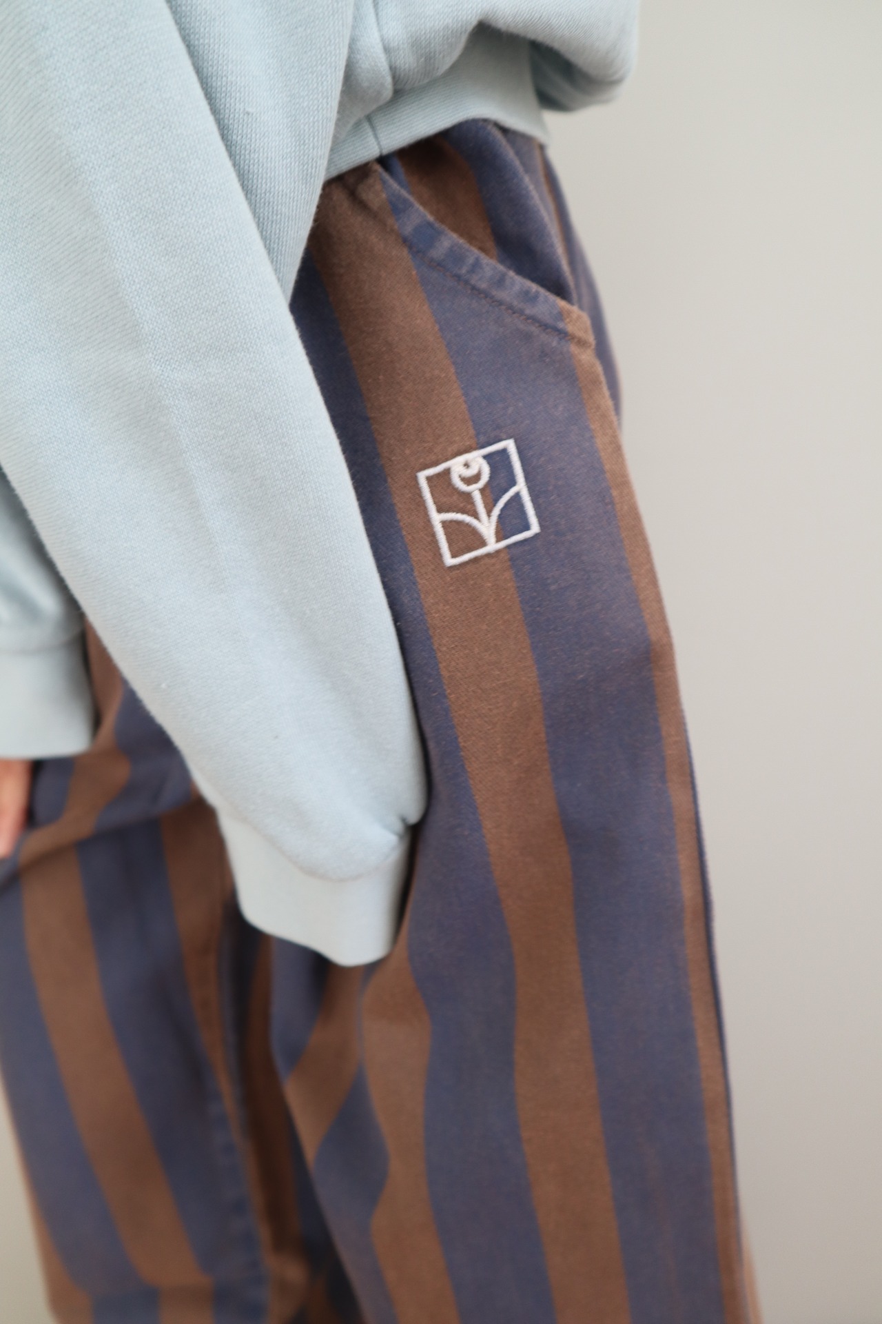 The Campamento　Blue Stripes Trousers