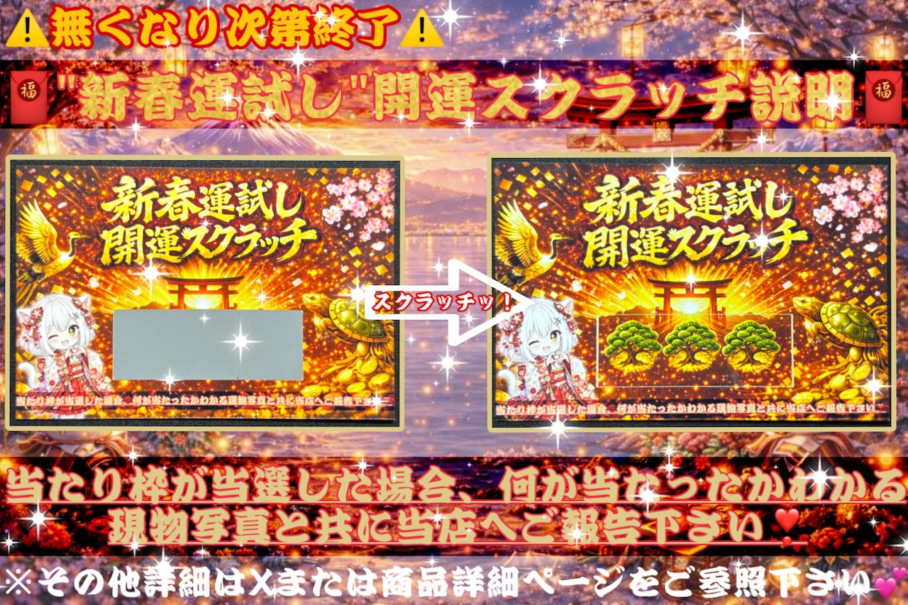 【Web購入限定/ログインボーナス/ポケモンカード】"お正月記念"初夢オリパ 残り27口★ポケカオリパ★ポケモンカードオリパ★ピカゼクPSA10,ミュウミュウPSA10,三鳥PSA10が降臨✨★新年1発目の超高額オリパが誕生❣️★1/1.92の確率で画像内確定&アド確定✨★ワクワク✨ドキドキ❤︎が詰まった初夢を見られるのか‼️★全体還元率は110%越え✨の画像03