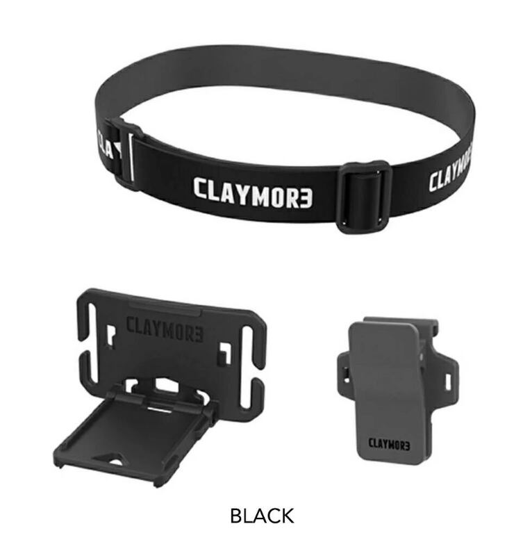 【CLAYMORE クレイモア】Cap On Wearable Kitキャップオン ウェアラブル キット(カラー:ブラック)