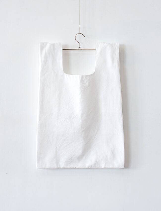 aulico : TOTE BAG / WHITE / M