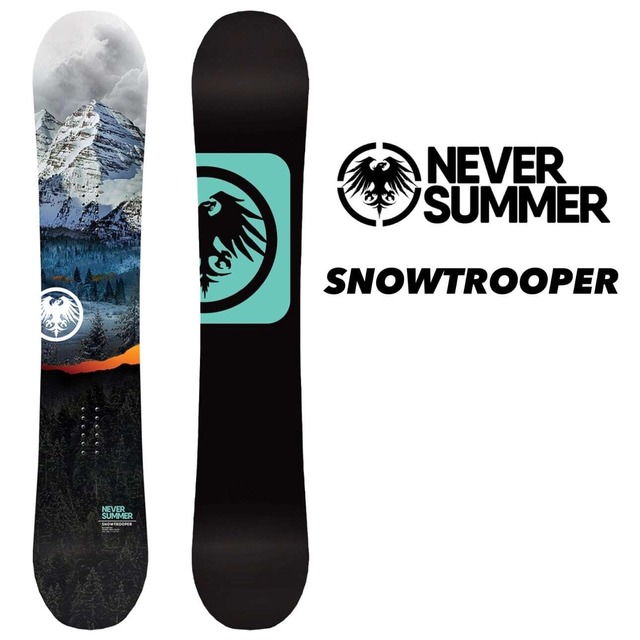 NEVERSUMMER 『 SNOWTROOPER 』 24-25 早期予約 ネバーサマー 自社工場  
