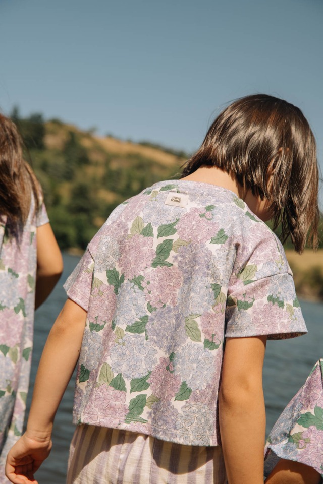【即納】Studio Boheme Paris T-SHIRT FLOW HORTENSIA