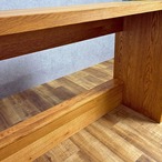 Easy Life イージーライフ BENNET COUNTER TABLE ベネット カウンターテーブル 1500幅 バーテーブル ナチュラル カフェ 書斎 ワークデスク【中古】【300サイズ】