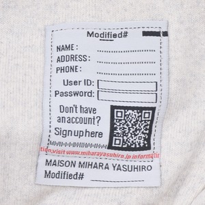 【Maison MIHARA YASUHIRO】KIDS DOODLE SWEAT HOODIE