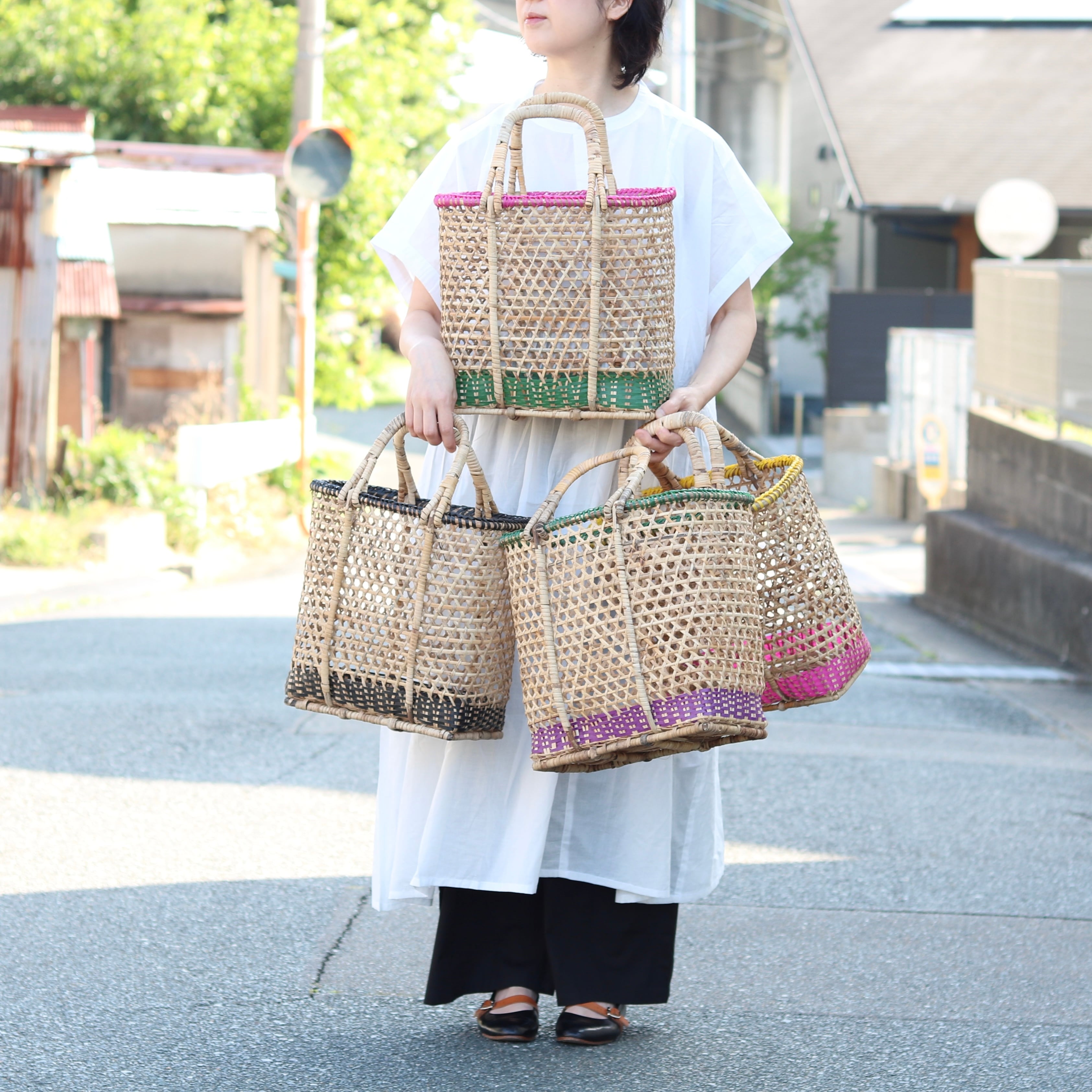 yao ラタン バスケット（L） | Zakka so-la