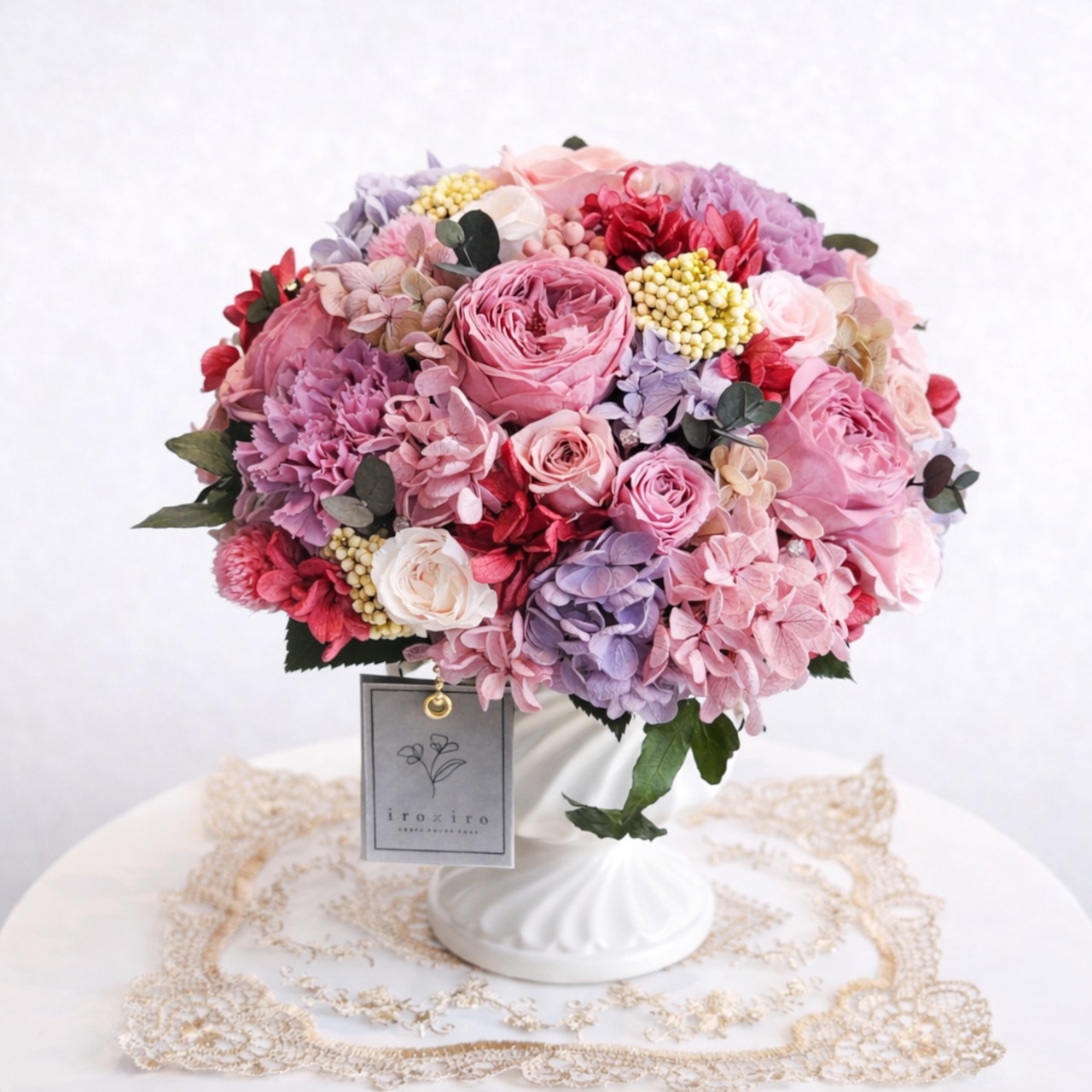 【準備中】祝い花～プリザーブドフラワー