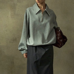 Half-Zip Polo tops T4076