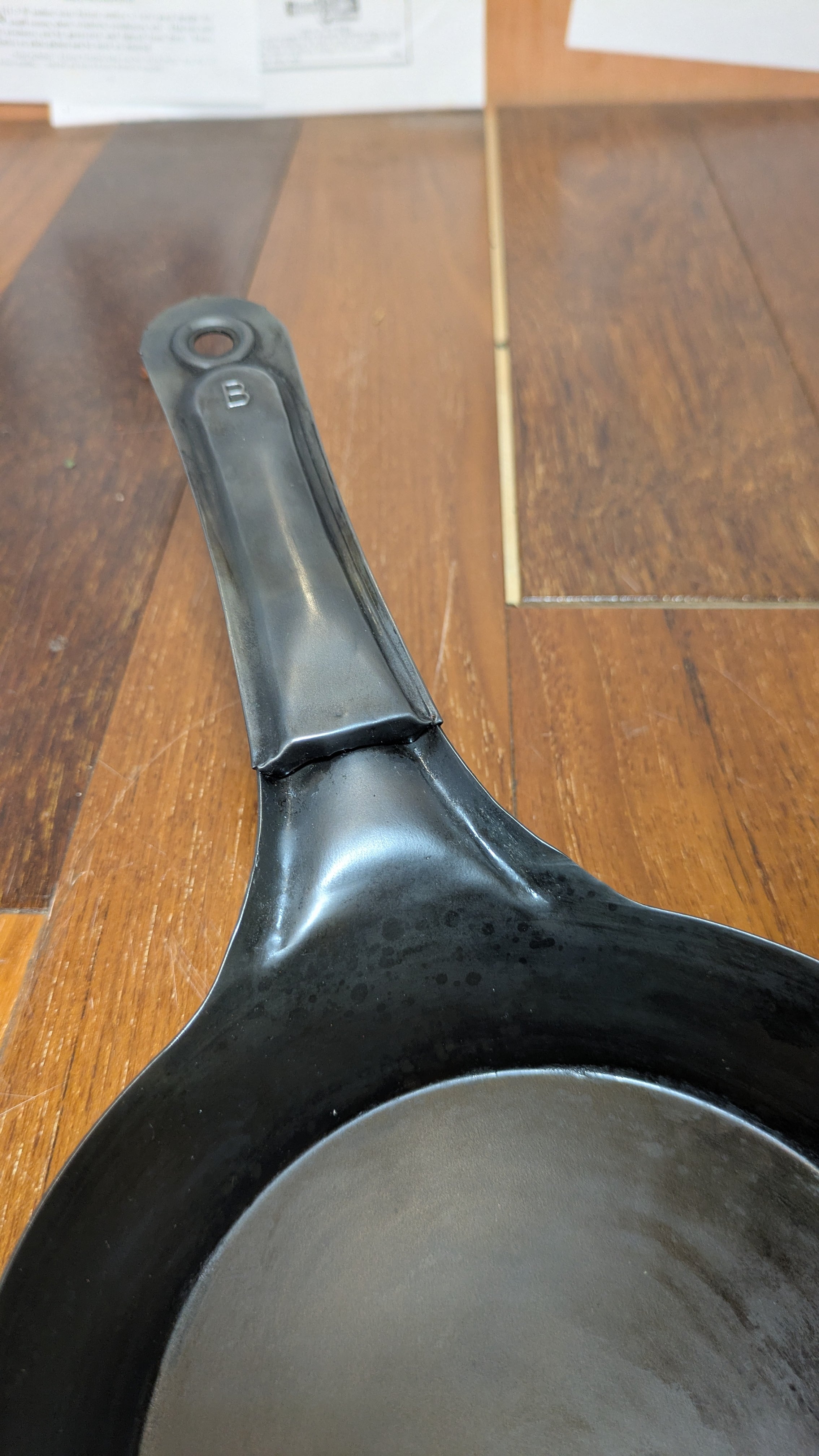 Vintage Cowboy Fryingpan IronPan Smallsize Antique ビンテージ 鉄