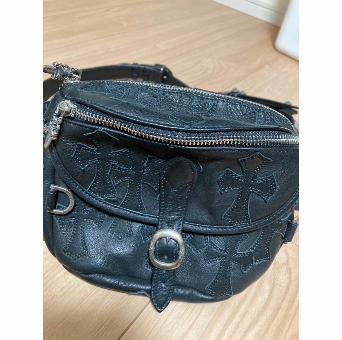 CHROME HEARTS クロムハーツ スナットパック クロスパッチ アフター