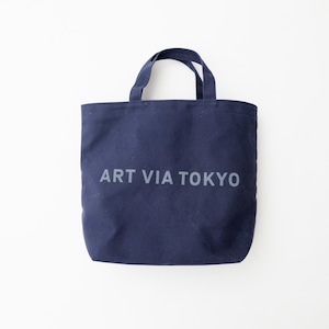 トートバッグ ネイビー　ART VIA TOKYO＜東京都美術館オリジナルグッズ＞