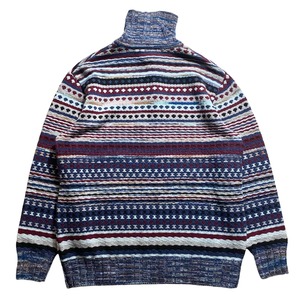MISSONI neck design cashmere sweater