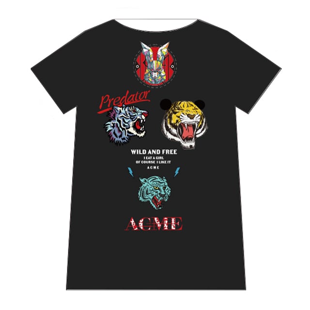 ACME × maxsix コラボデザインTシャツ（黒） | ACME WEB STORE powered by BASE