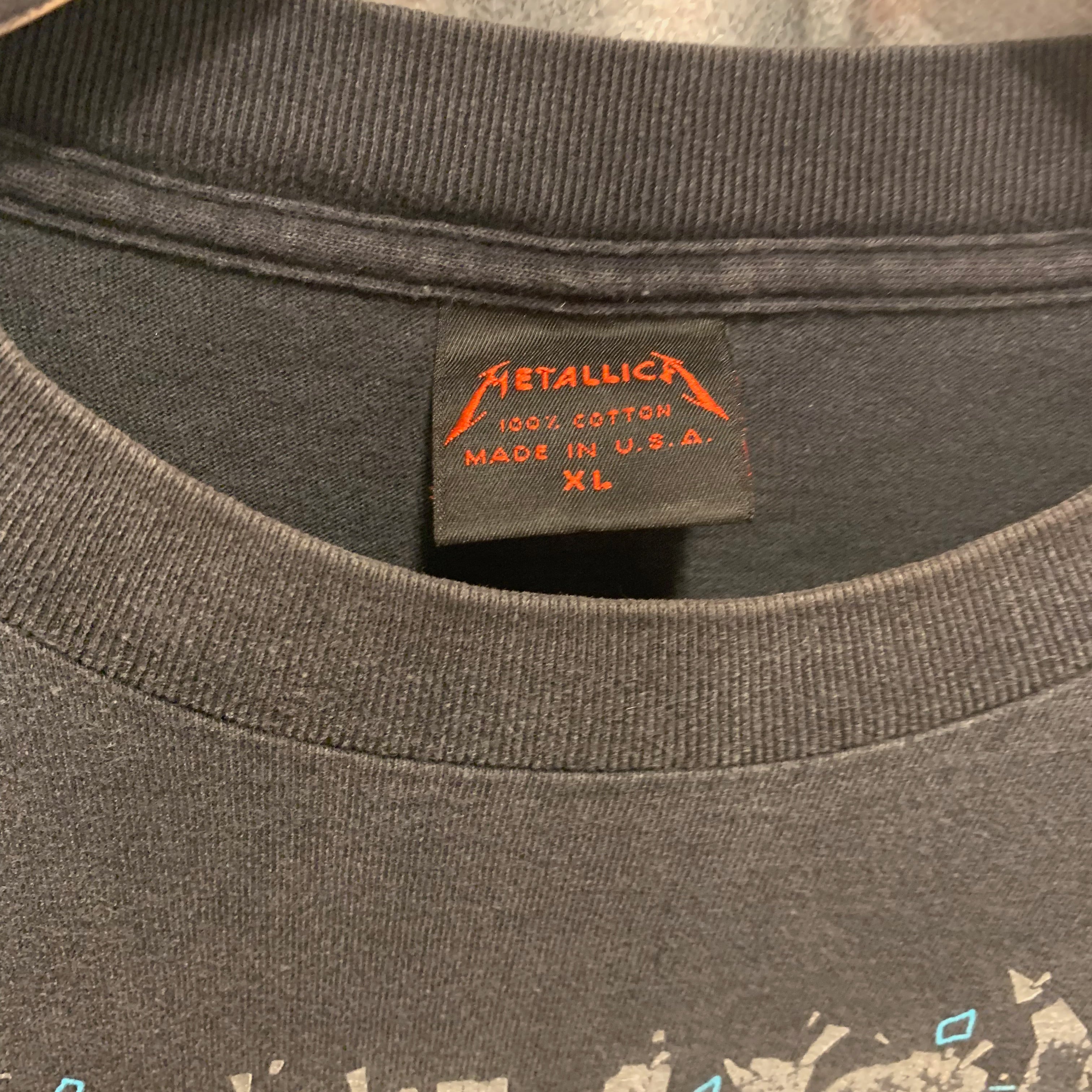 メタリカ パスヘッド ヴィンテージ 2002年 バンドTシャツ トップス USA