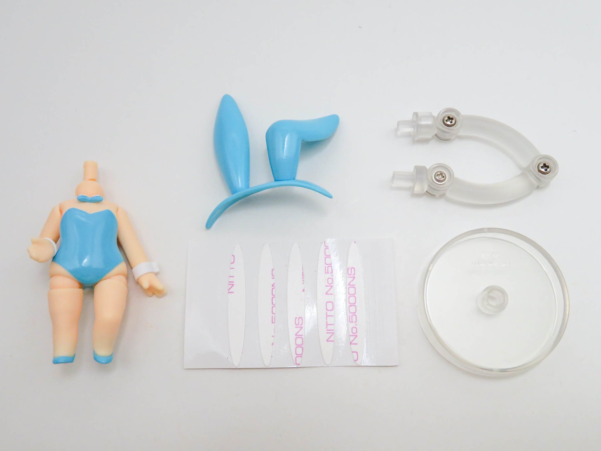 再入荷 ねんどろいどもあ きせかえバニー 体パーツ スカイブルー