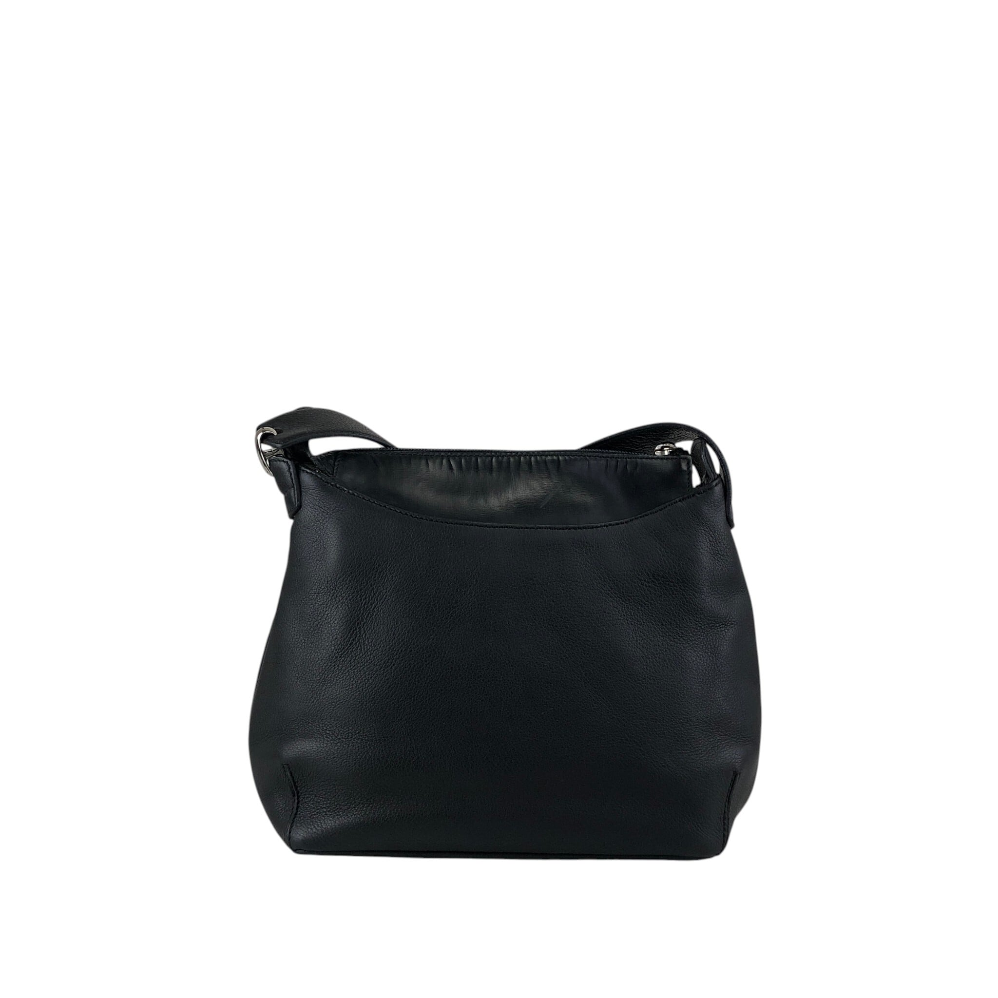 LOEWE ロエベ ショルダーバッグ ブラック アナグラム レザー ワン