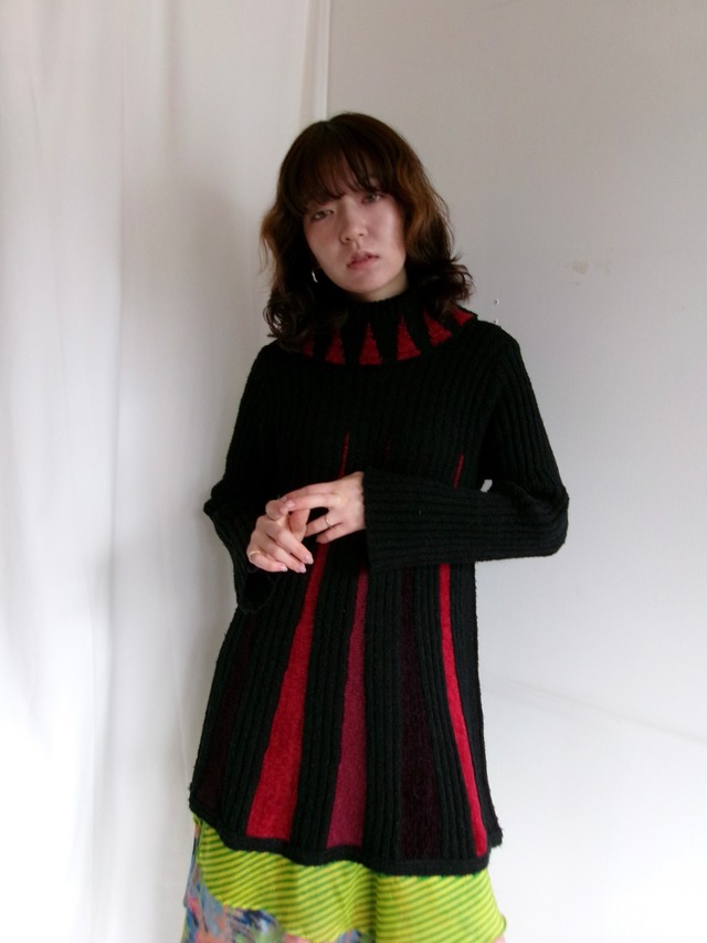 Knit mini dress