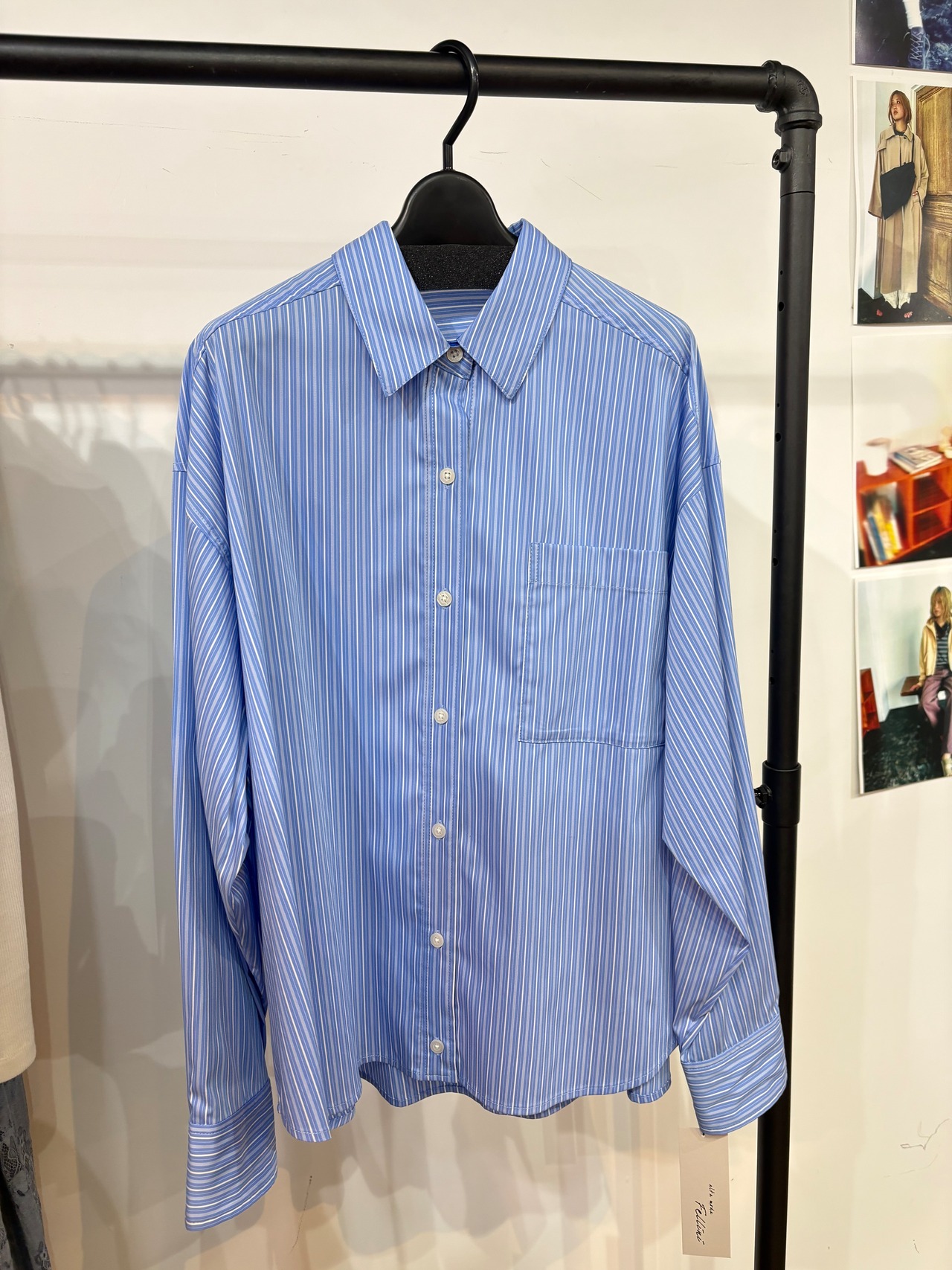 fellini ストライプシャツ　67013