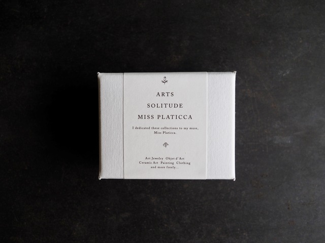 miss platicca. "FESTINA LENTE" Pins brooch [e]