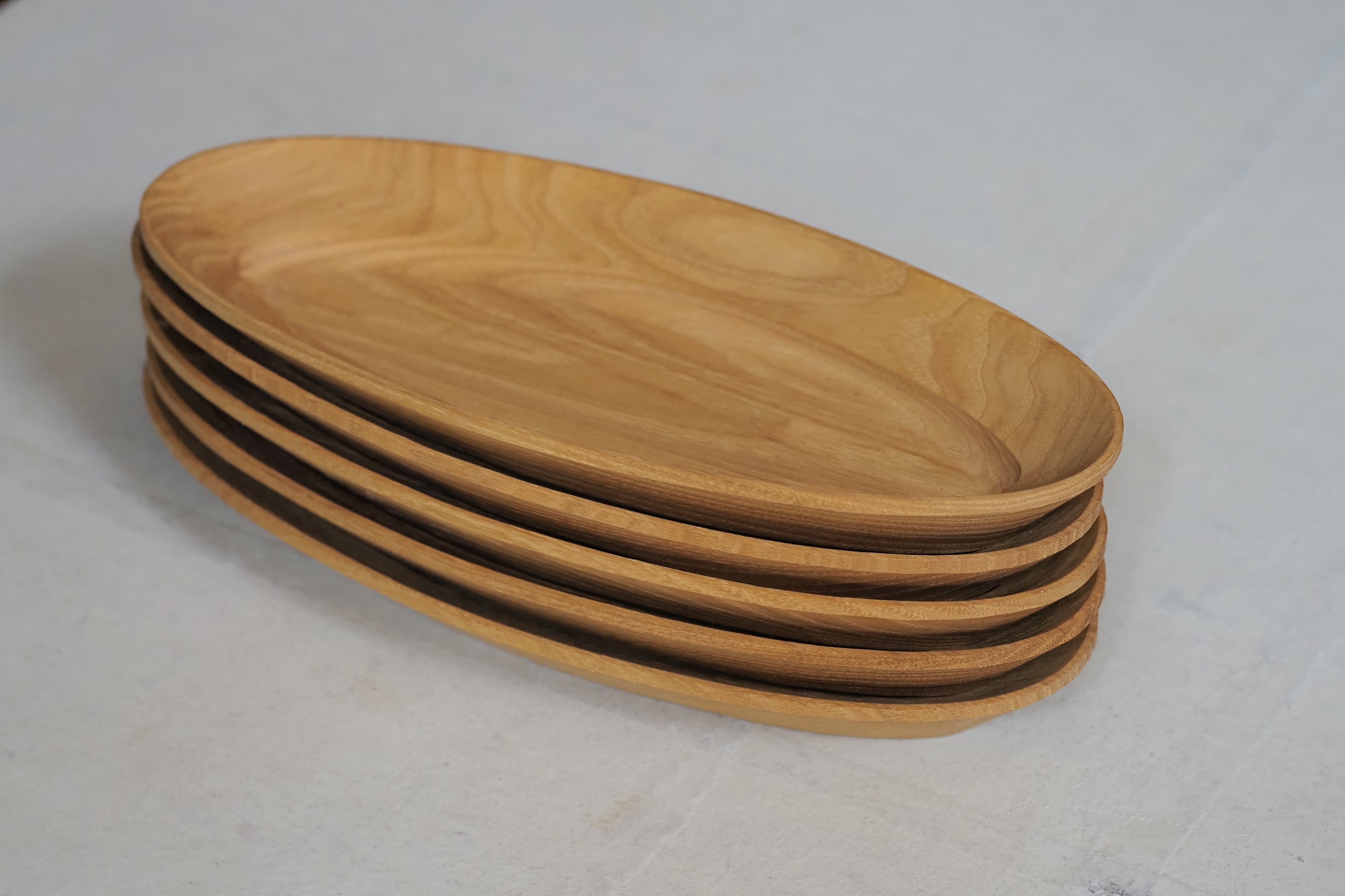 加藤良行 6.オーバル長皿 小 | 陶屋なづな