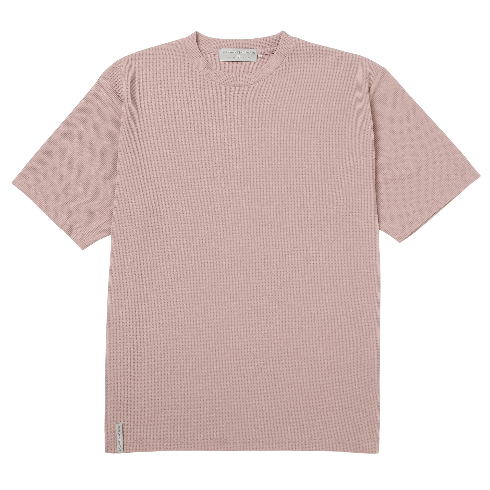 AXESQUIN ELEMENTS アクシーズクインエレメンツ ドライワッフルのショートスリーブTシャツ