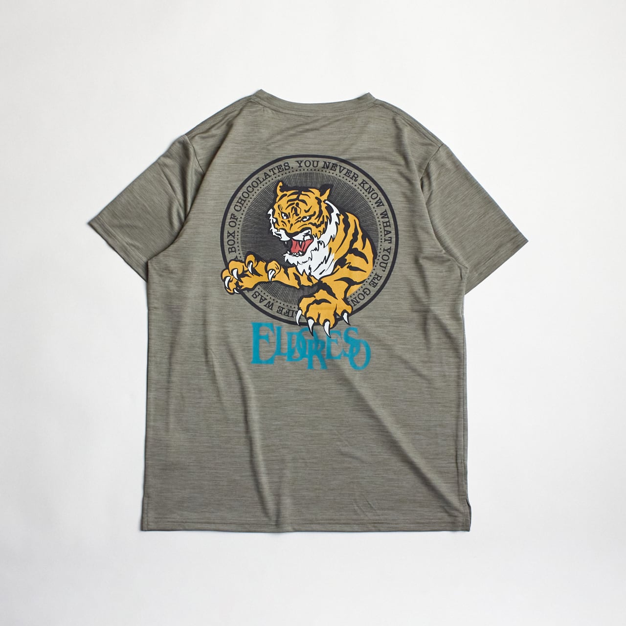 ELDORESO(エルドレッソ)Jump Out Tee -Gray メンズレディース半袖Tシャツ