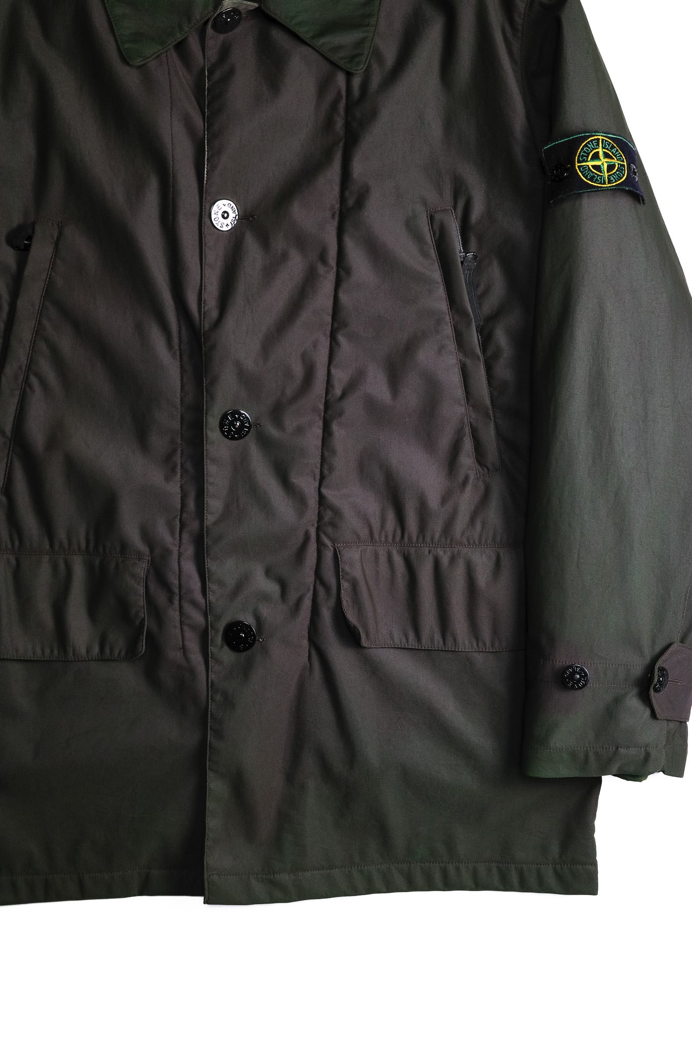 1997AW] “STONE ISLAND” Tela Nylon – Spalmatura Garment-Dyed Field