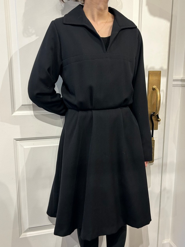 Yves Saint Lurent / vintage long sleeve dress.