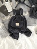 M/即納【papier】Corduroy All-in-One (DarkGray)