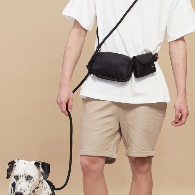即納 Essentials Belt Bag（Black）/ PUPS & BUBS