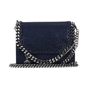 STELLA MCCARTNEY ステラマッカートニー レディース コインケース フェイクスエード ブルー