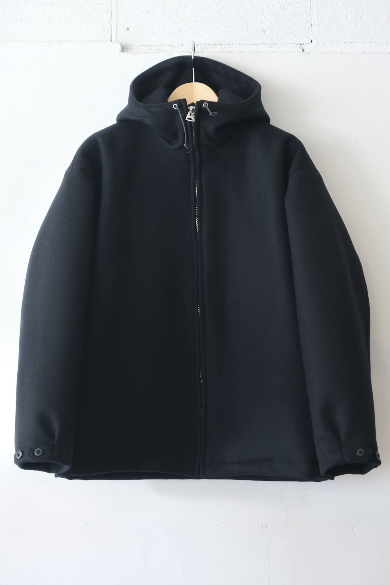 N.O.UN NAVAL HOODED Navy