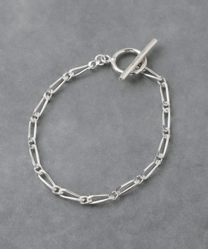【ISOLATION / アイソレーション】Silver925 Figaro Chain Bracelet/ フィガロチェーンブレスレット