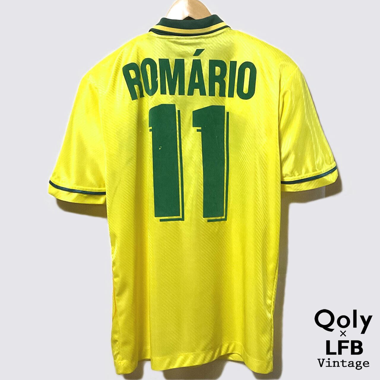 USED】ブラジル代表 1993-94 Umbro ホーム半袖 ユニフォーム #11