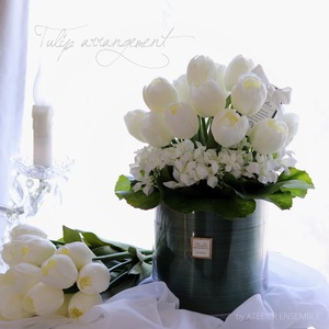Tulip arrangement (White)