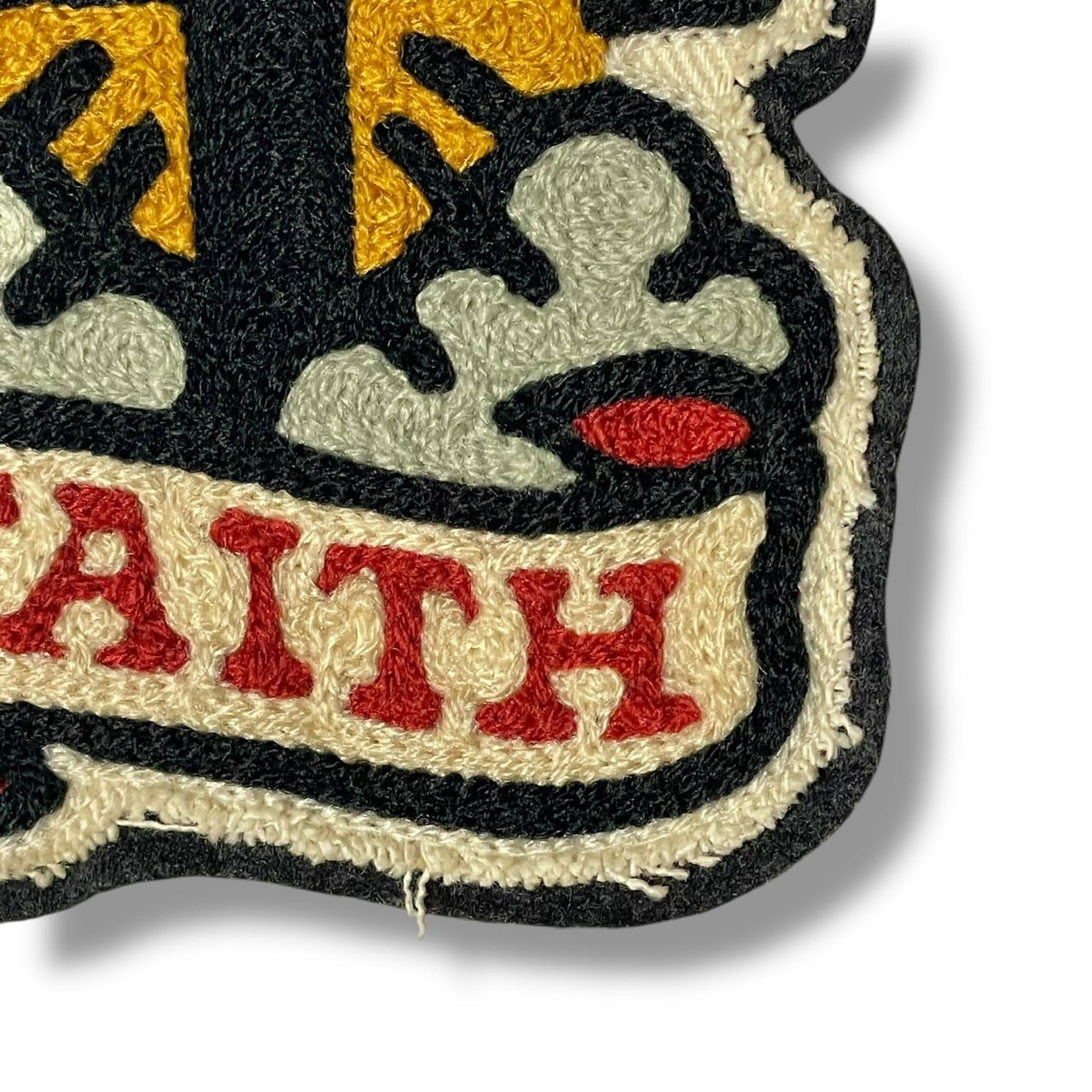 FAITH” PATCH チェーンステッチワッペン | 【RIOTT/ライオット】