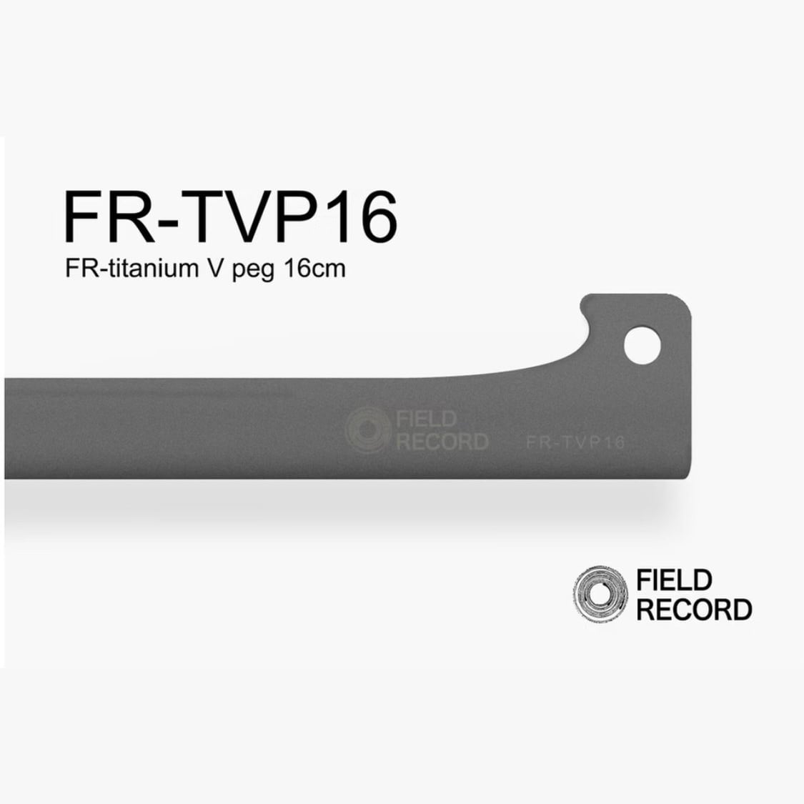 新品 FILD RECORD FR-titanium V peg16