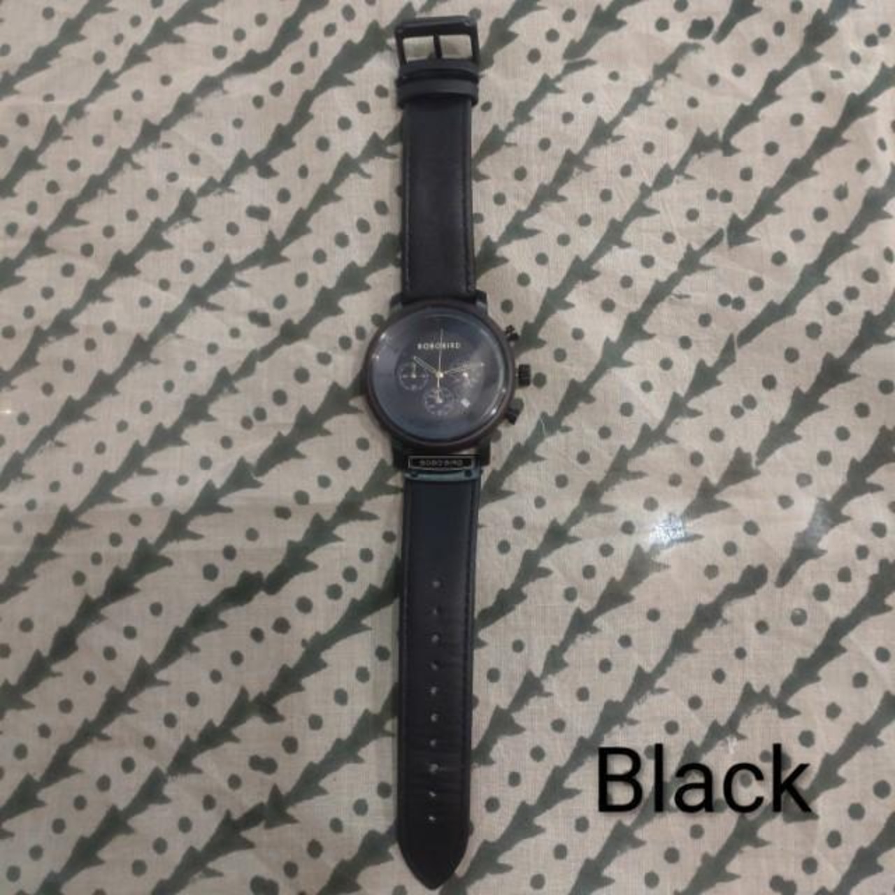 Wood Frame Quatz Watch Accessory　Men’ｓ　Fashion　Present　Gift