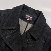 BLUE BLUE ブルーブルー デニム Pコート ピーコート 2/ブラック系 レディース 聖林公司