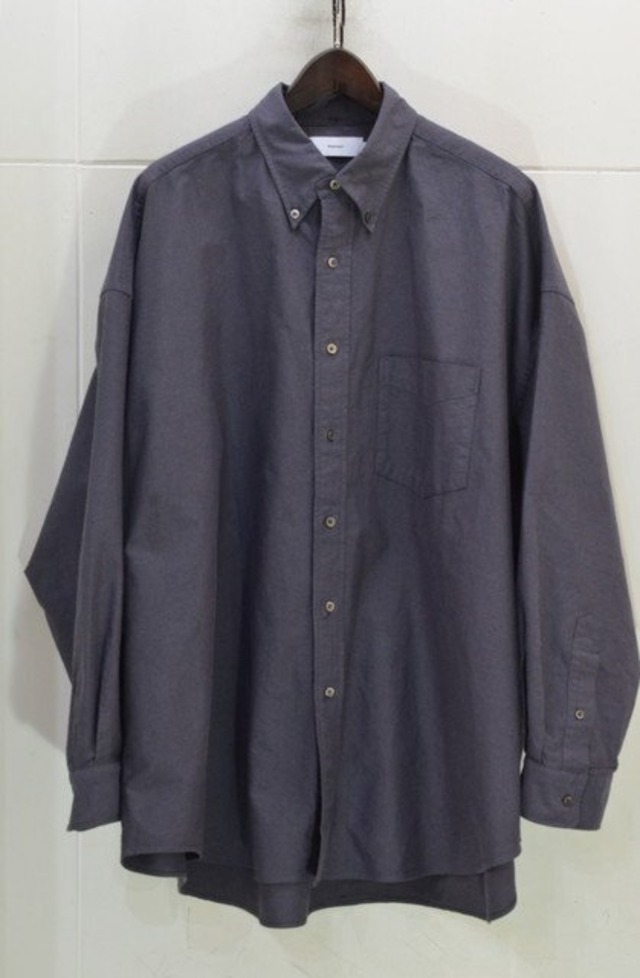 Graphpaper Oxford Oversized B.D Shirt | goodbadstore