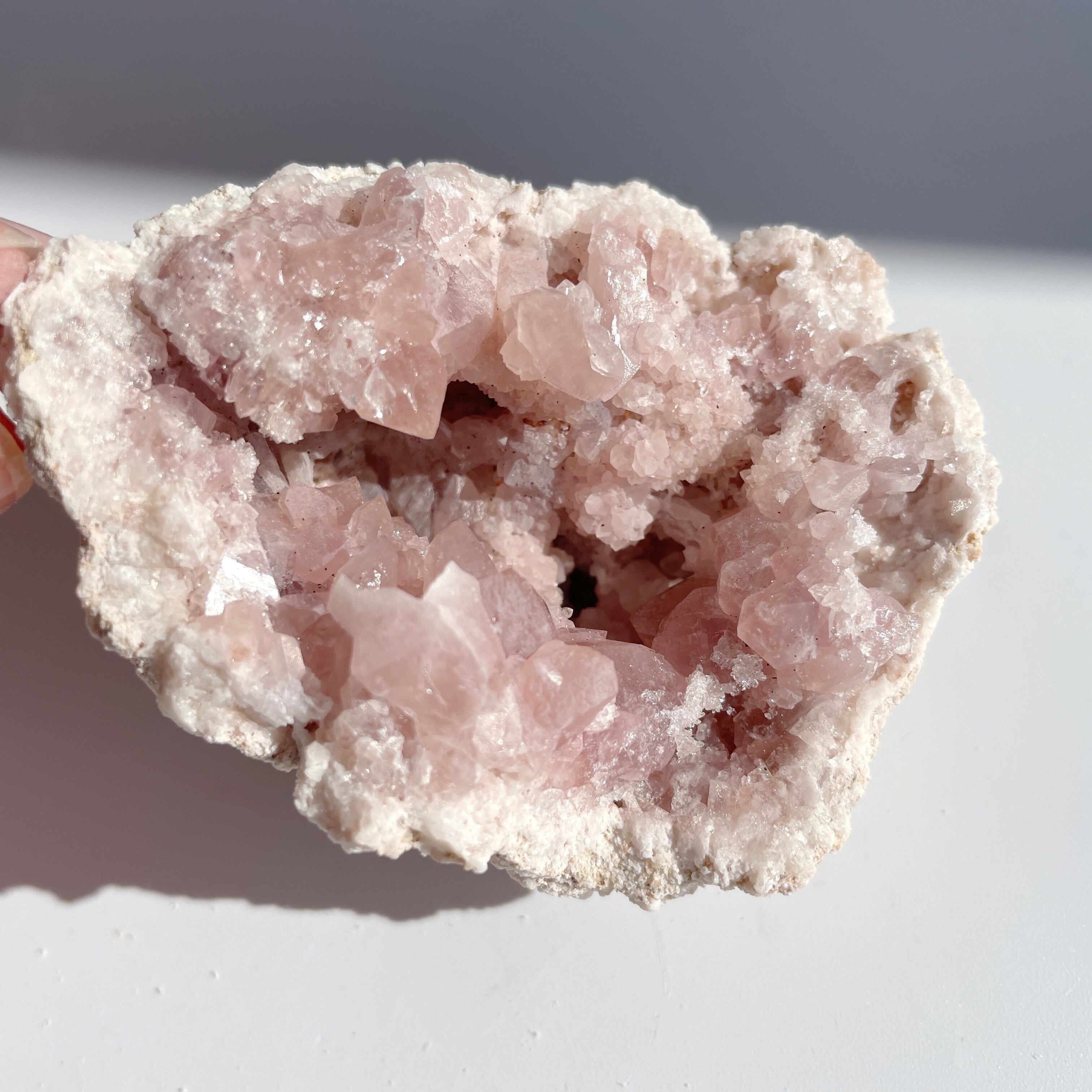 ピンクアメジスト原石／ジオード 06◇ Pink Amethyst Geode◇天然石