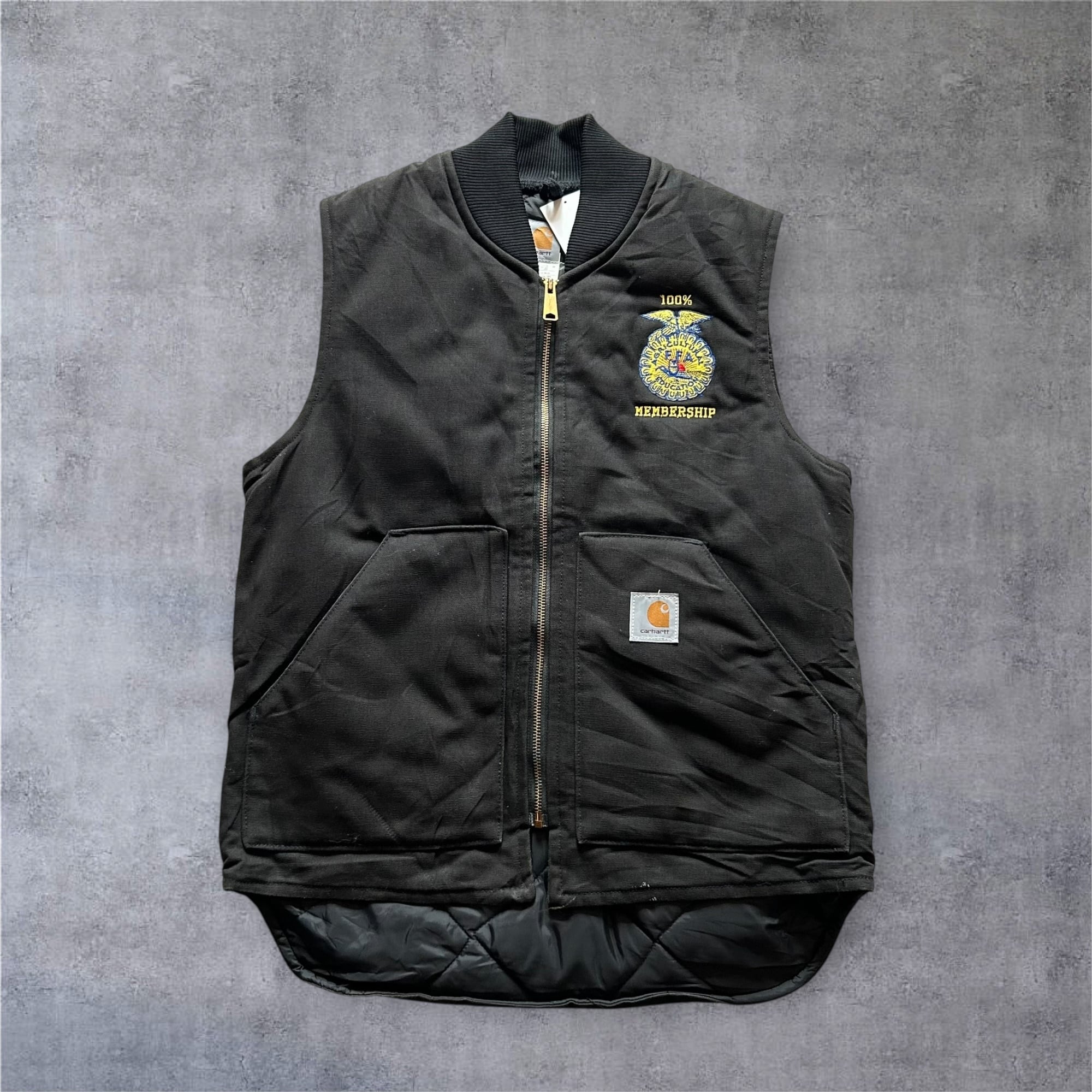 2001s Carhartt Duck Vest "FFA"【高円寺店】