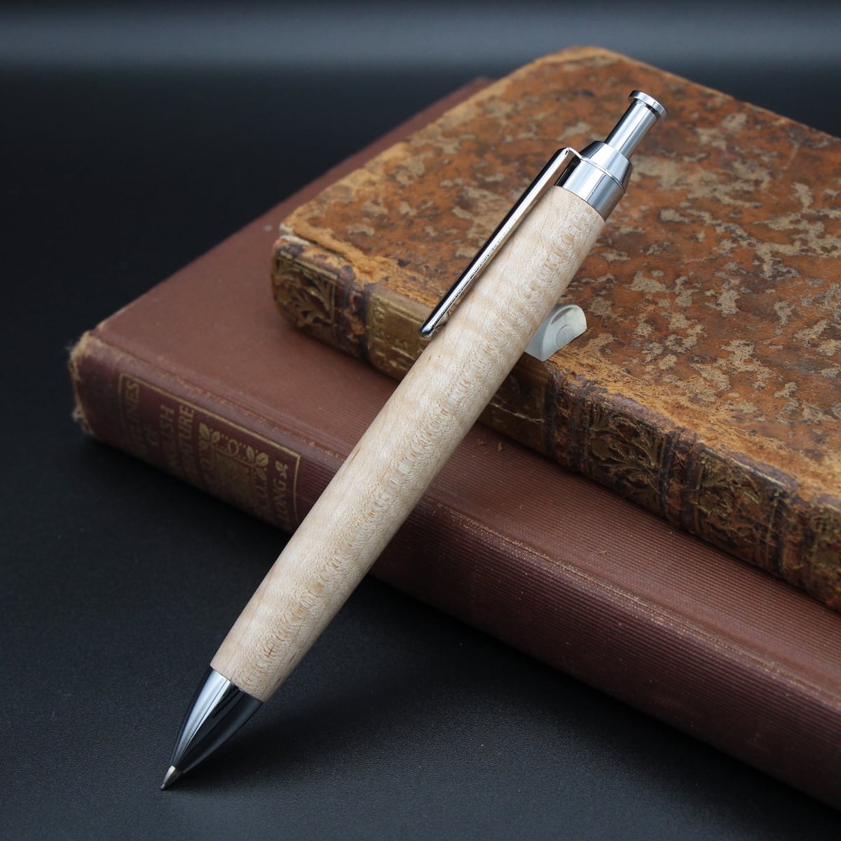 ハードメイプル ヴァイオリン杢・Pencil 0.5mm」木軸シャープペンシル