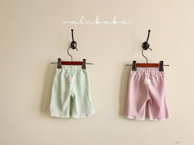 【取寄】valubebe｜oi lace bootcut｜オイレースブーツカット｜6M-S｜baby&toddler｜26 summer