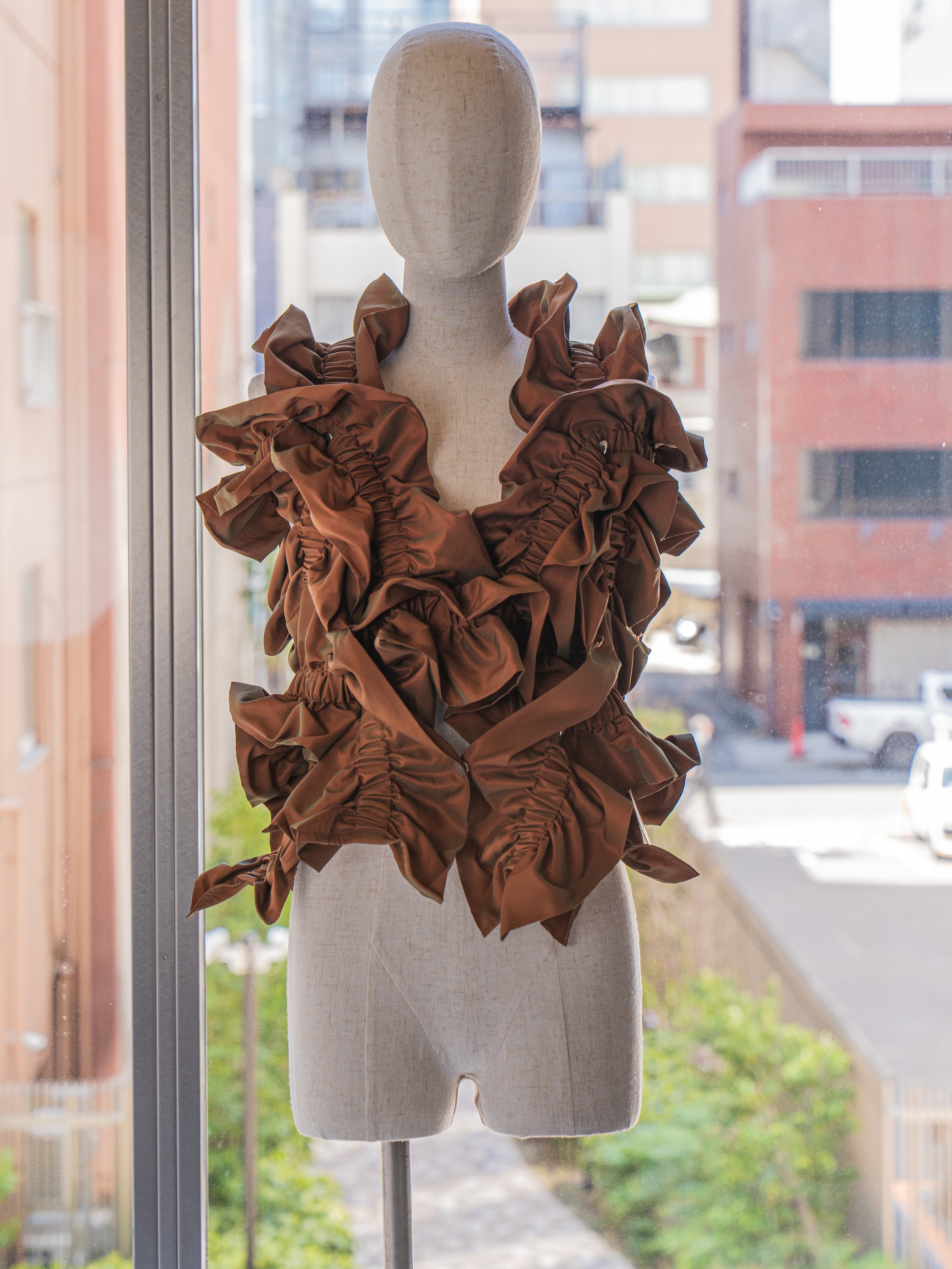 【HOUGA】vivi frill vest