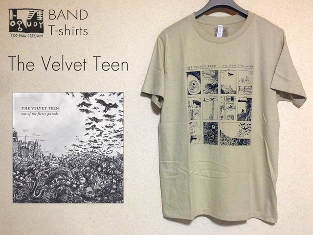 【SALE】The Velvet Teen「ベルベットティーン」out of fierce parade　バンド　Tシャツ　OL-E