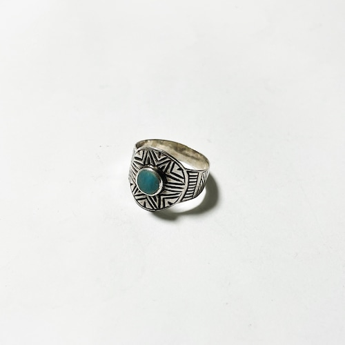 Old 925 Silver Turquoise Ring