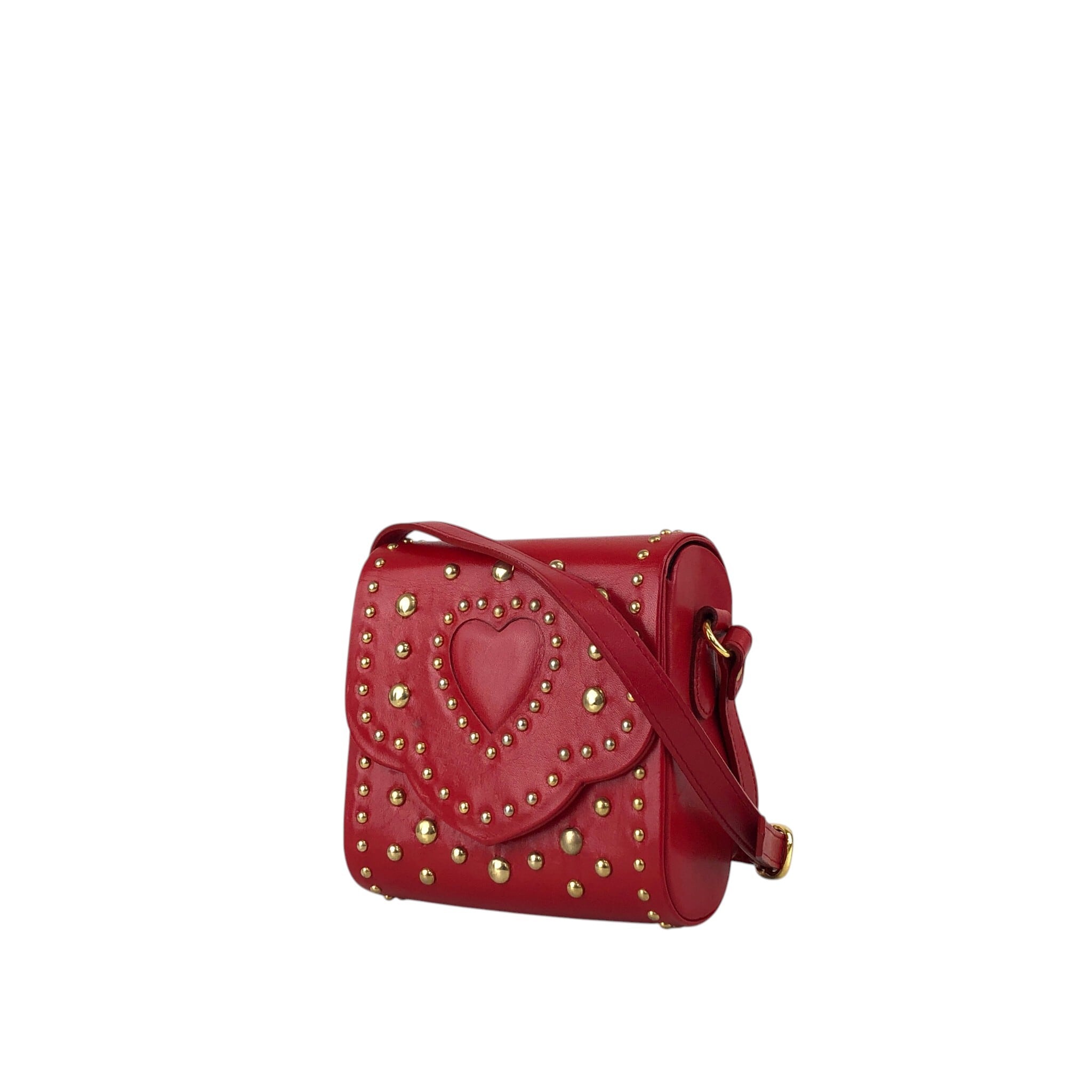 Yves Saint Laurent イヴ・サンローラン ショルダーバッグ レッド
