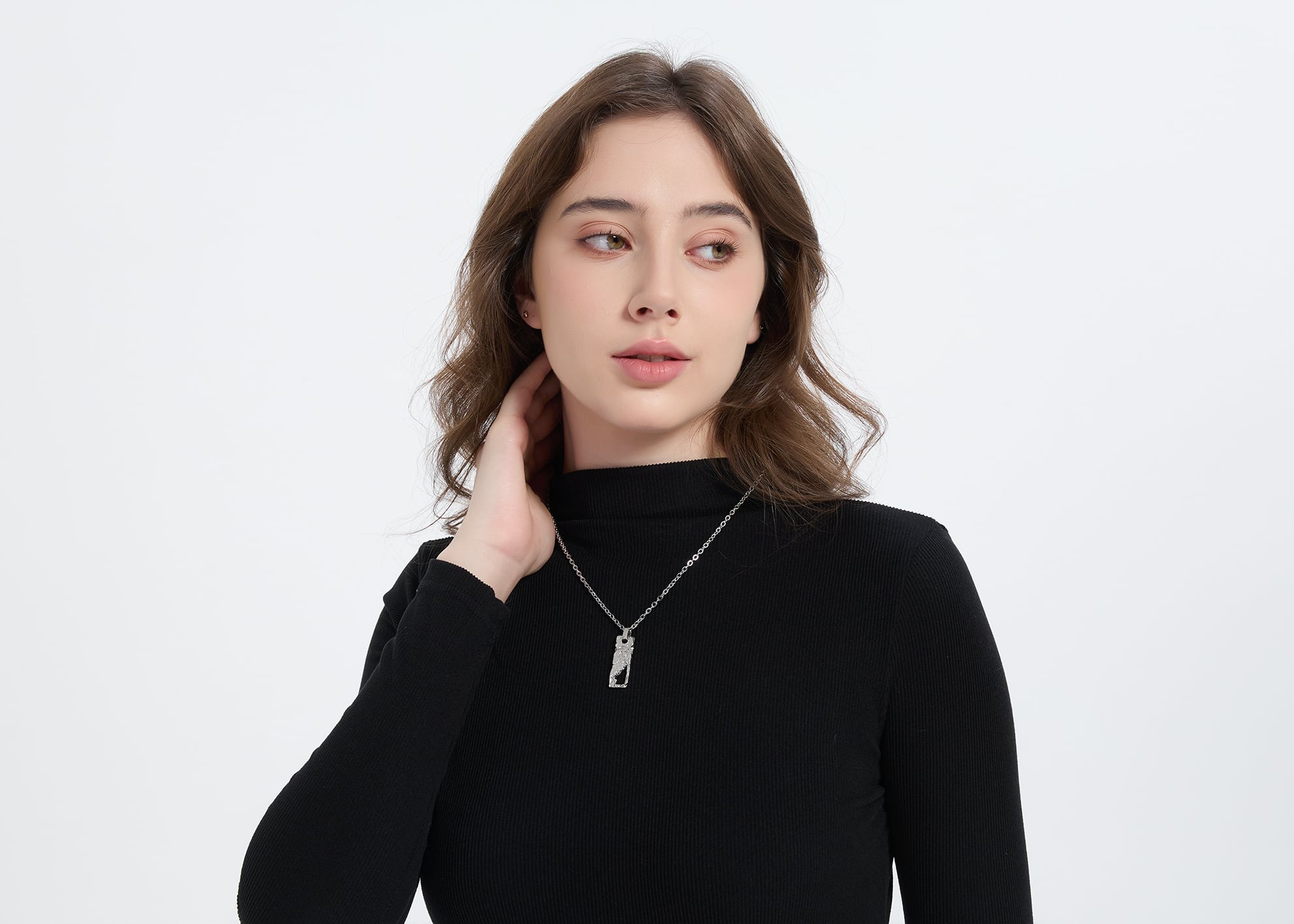 AD.28 ADNEW Rectangle Necklace | ADNEW【エディニュー】