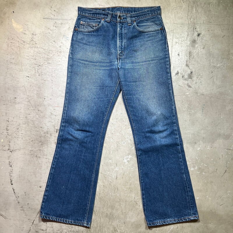 70's Levi's リーバイス 517-0217 ブーツカットデニム 66後期 刻印16 ...