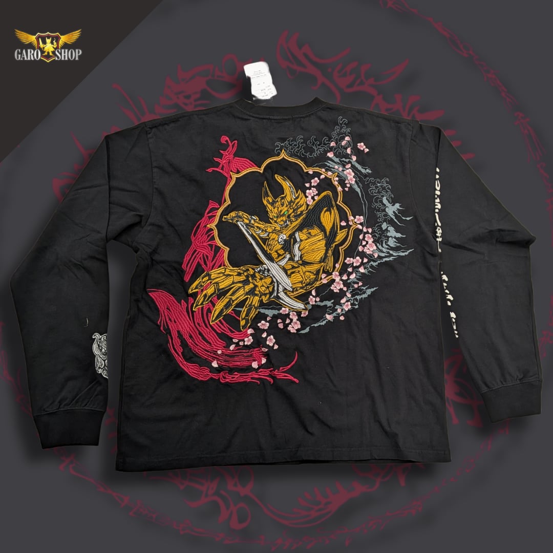 黄金騎士ガロ 刺繍ロングTシャツ | 牙狼＜GARO＞ショップ
